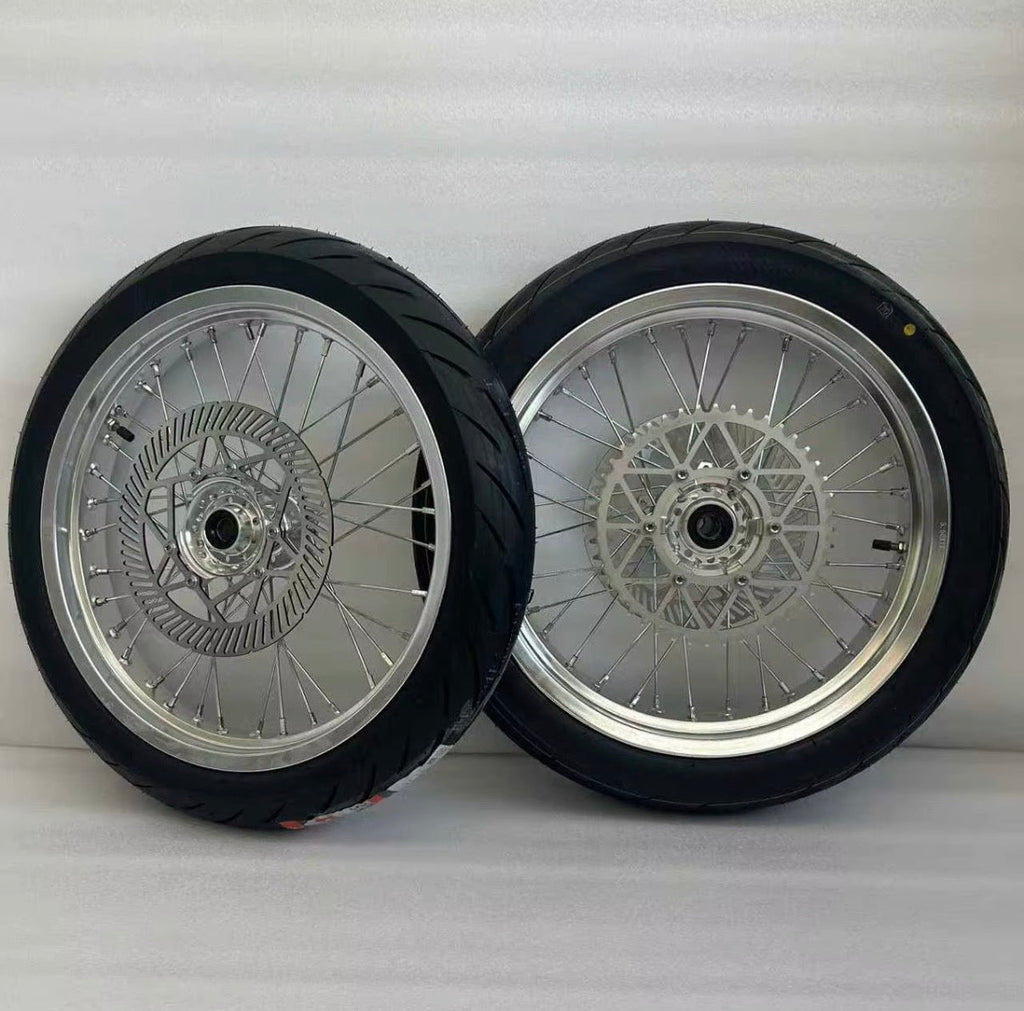 Surron Ultra Bee Supermotos Wheel Set (Ships Next Business Day)